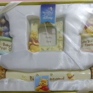 Disney Winnie the Pooh Baby Keepsake Collection - Yellow and Blue